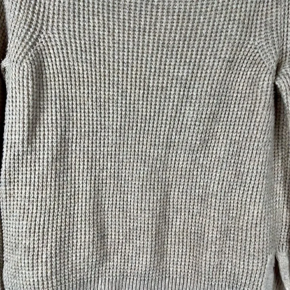 Gap Wide Neck Waffle Sweater XS